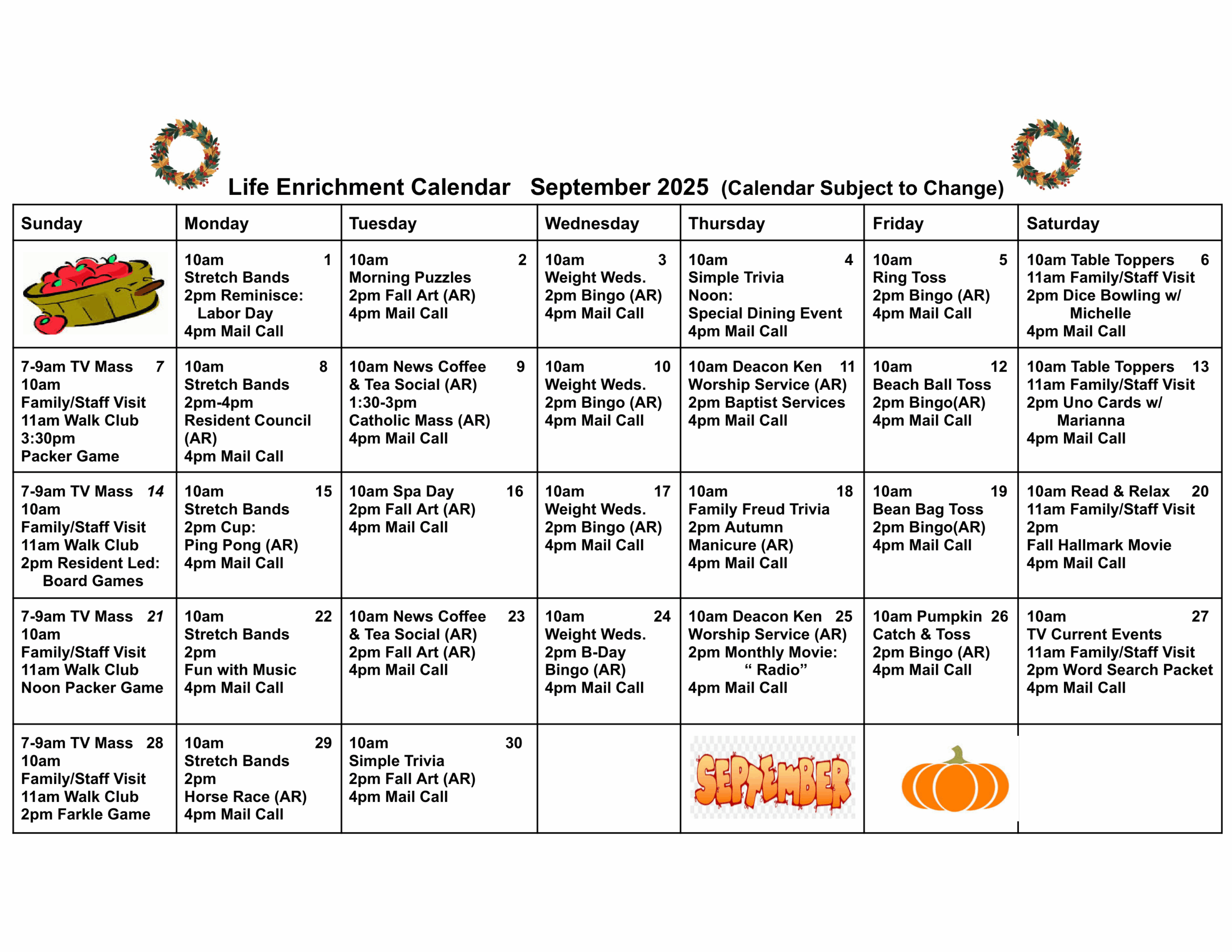 calendar